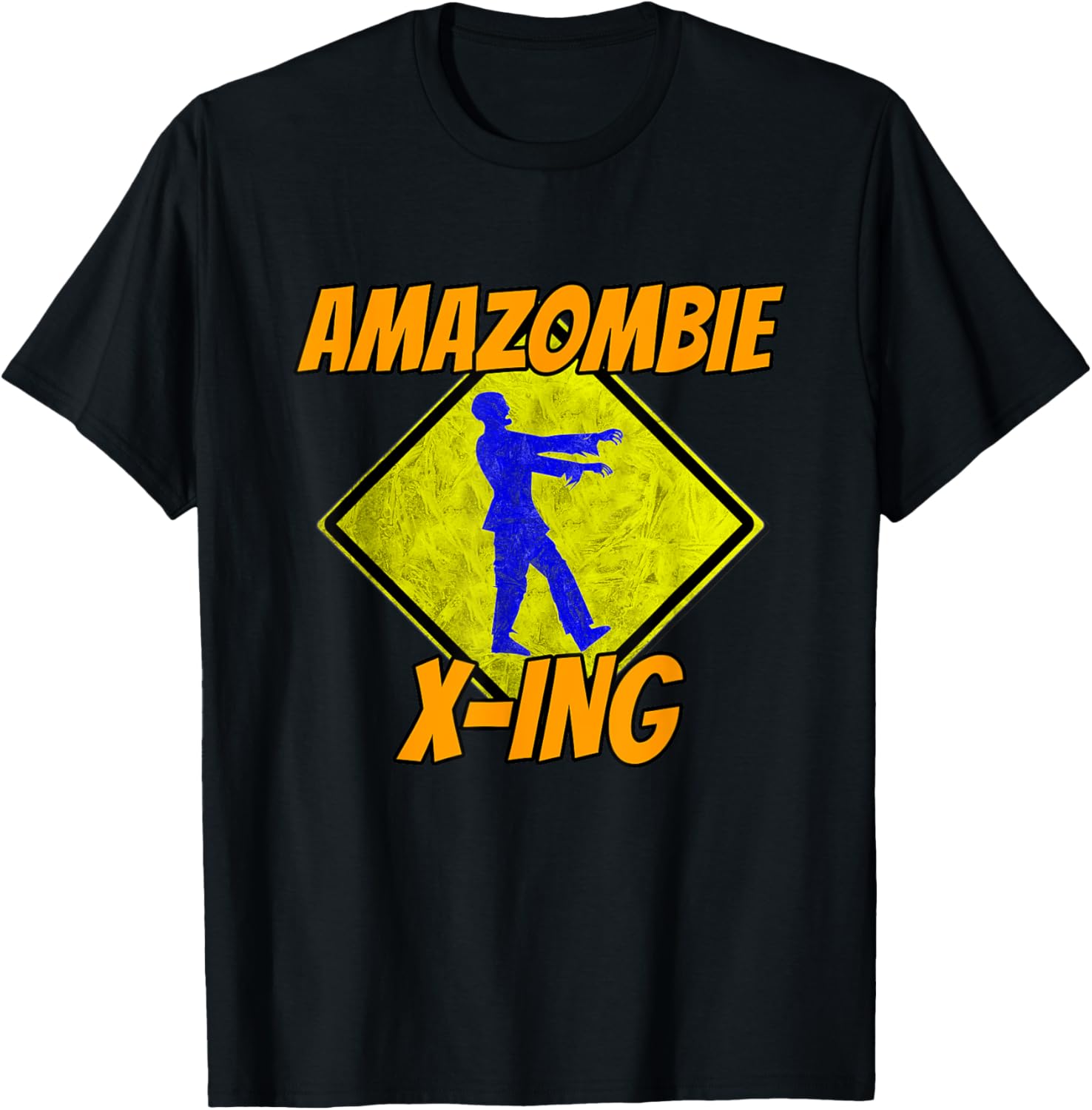 Amazombie Xing T-Shirt Crossing