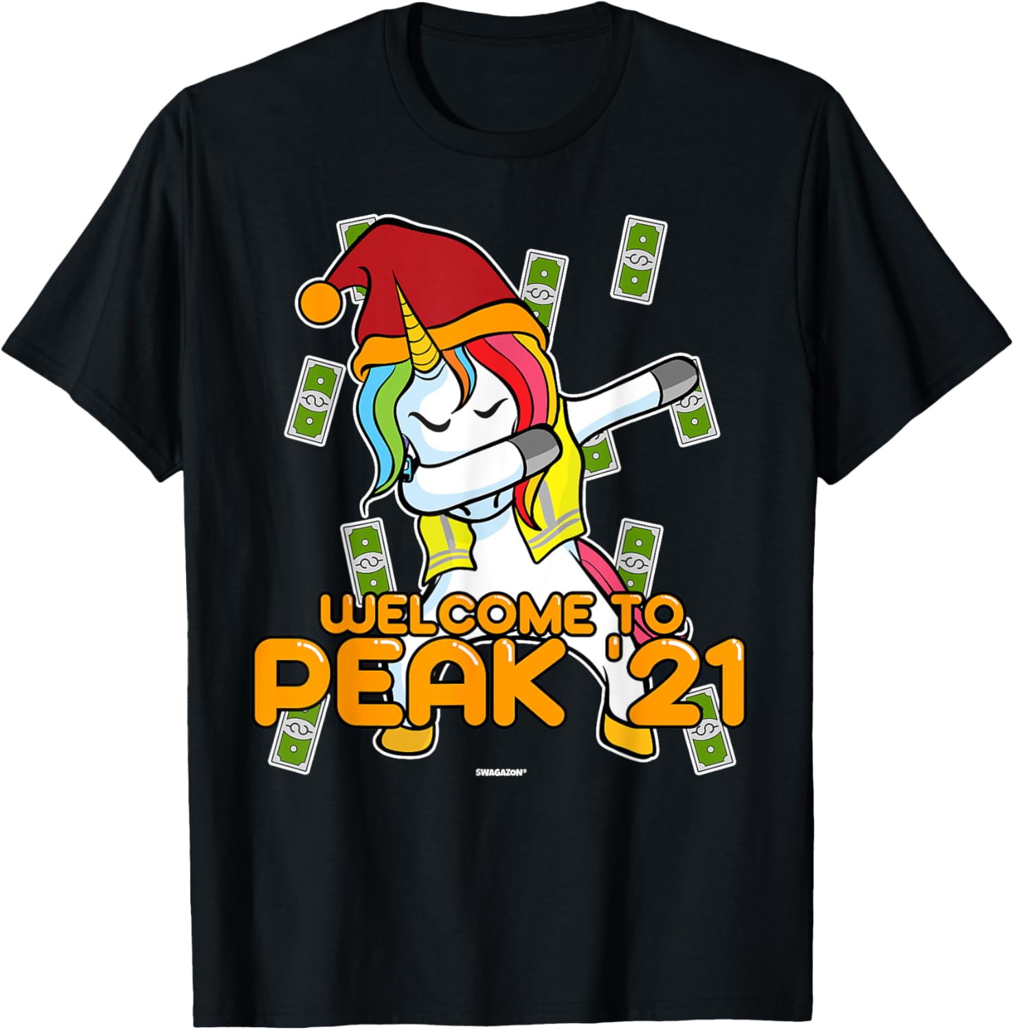 Dabbing Unicorn 2021 Welcome To Peak '21 Swagazon Associate