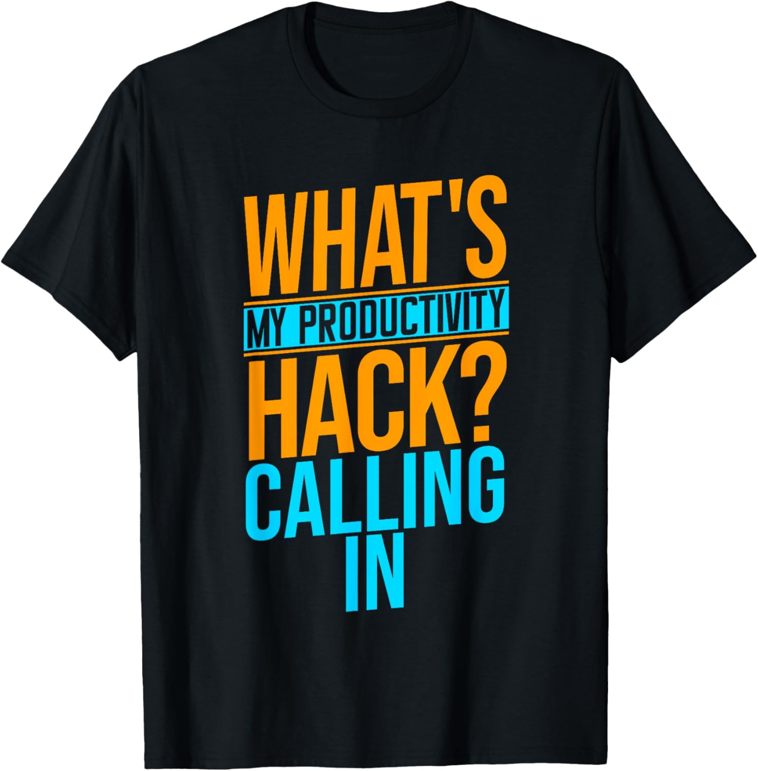 Coworker Associate What's My Productivity Hack? Calling In