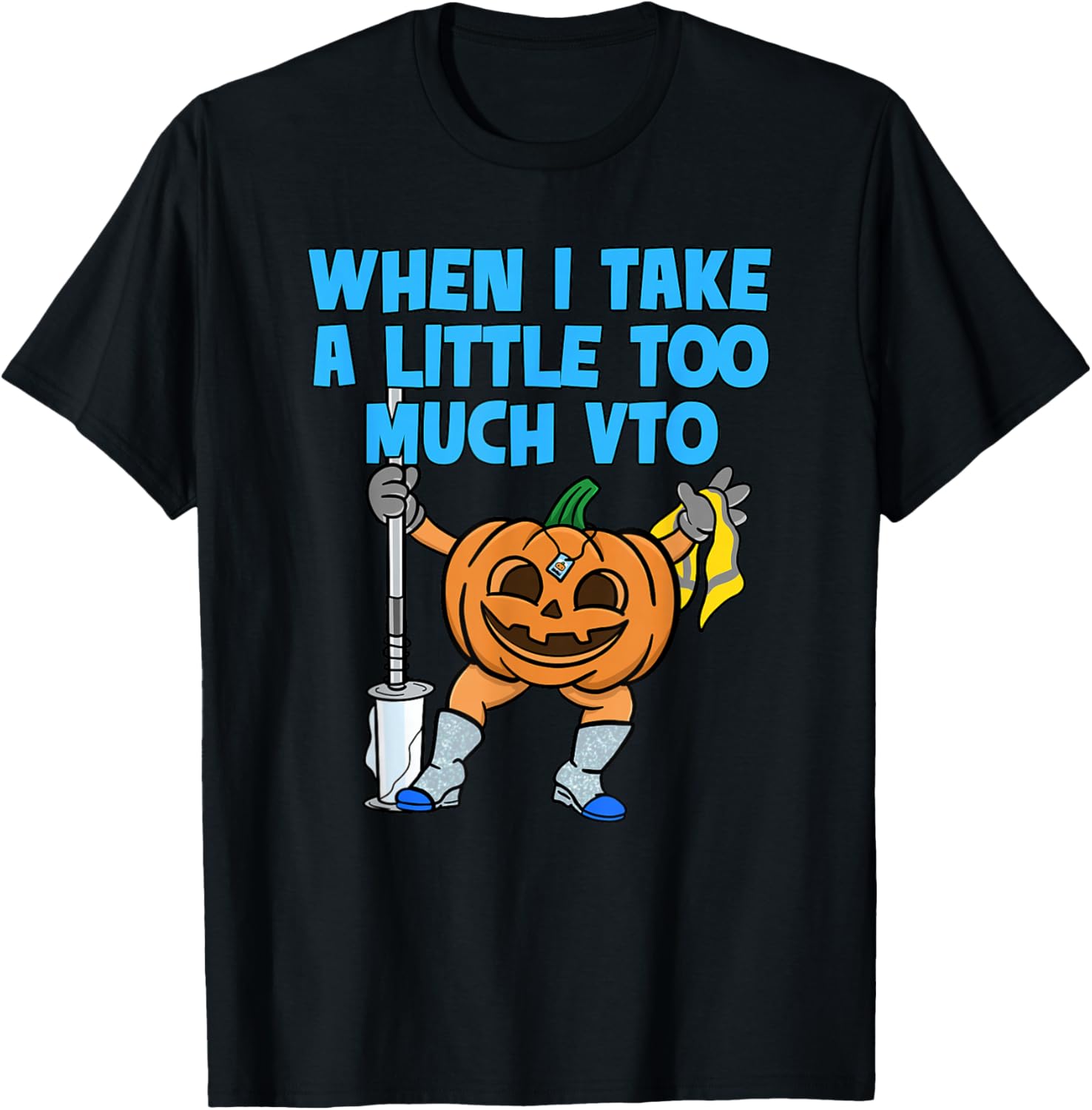 Dancing Pumpkin Swagazon Associate When I Take Too Much VTO