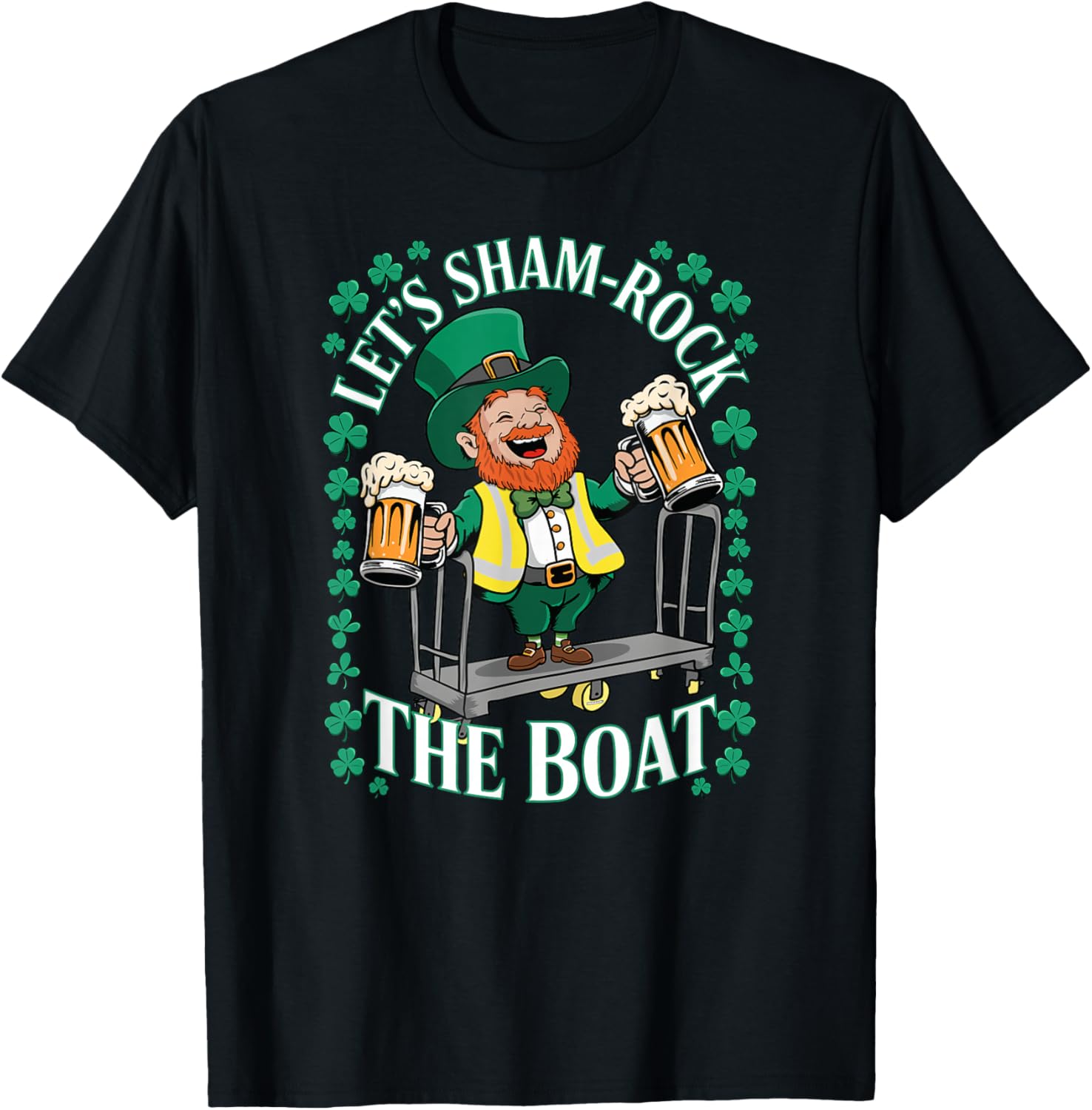 St Patricks Day Swagazon Associate Lets Sham-Rock The Boat